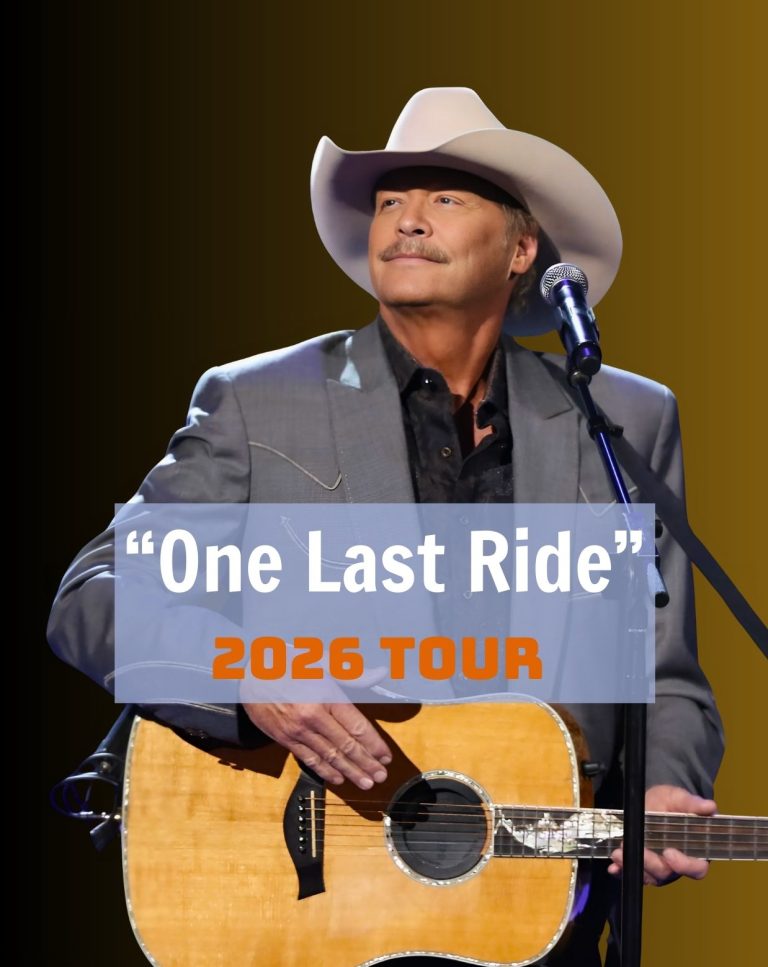 ALAN JACKSON ANNOUNCES 2026 “ONE LAST RIDE” TOUR — A Heartfelt Farewell ...