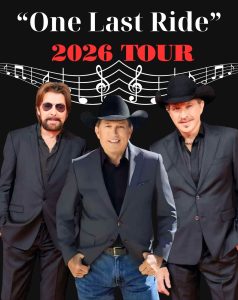 “KINGS, ONE LAST TIME…” — George Strait & Brooks & Dunn set out on